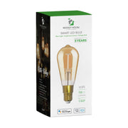 Foco Inteligente Led Rocket House Saint Luz Ámbar Wifi 7w 4 Pack - Rockethouse.com.mx